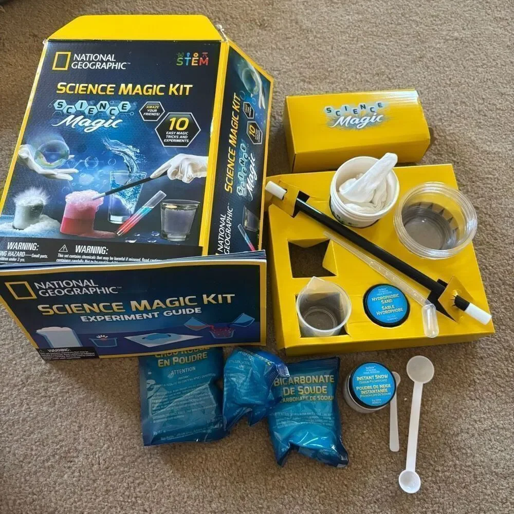 National Geographic Science Magic Kit *Open Box*